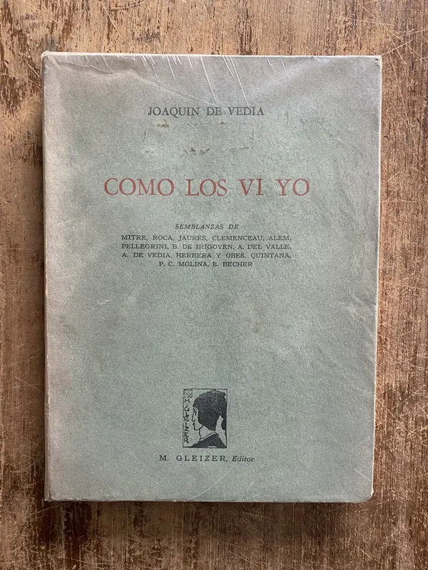 Como los vi yo - De Vedia Joaquin (5f3)
