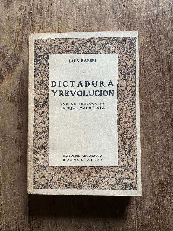 Dictadura y Revolucion - Fabbri Luis (5f3)