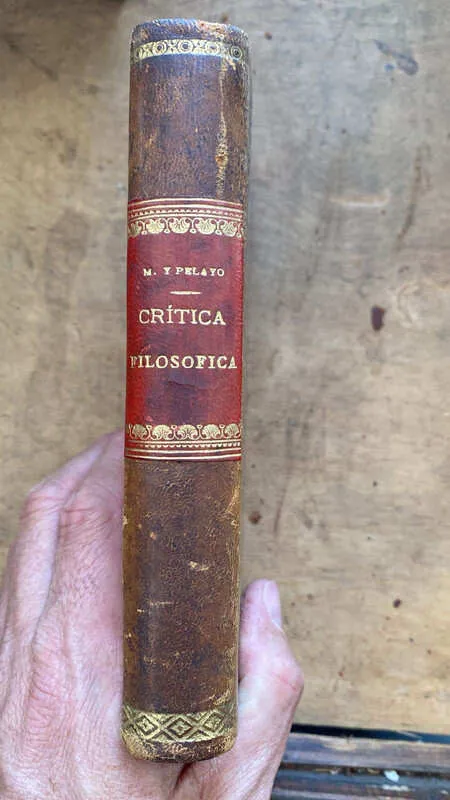 Ensayos De Critica Filosofica - Menendez Y Pelayo (hh4)