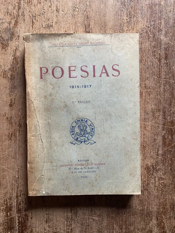 Poesias - Machado Gilka da Costa Mello (5f3)