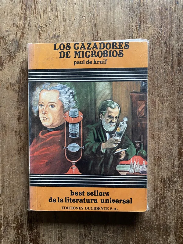 Tapa de Los cazadores de microbios - De Kruif Paul (5f4)