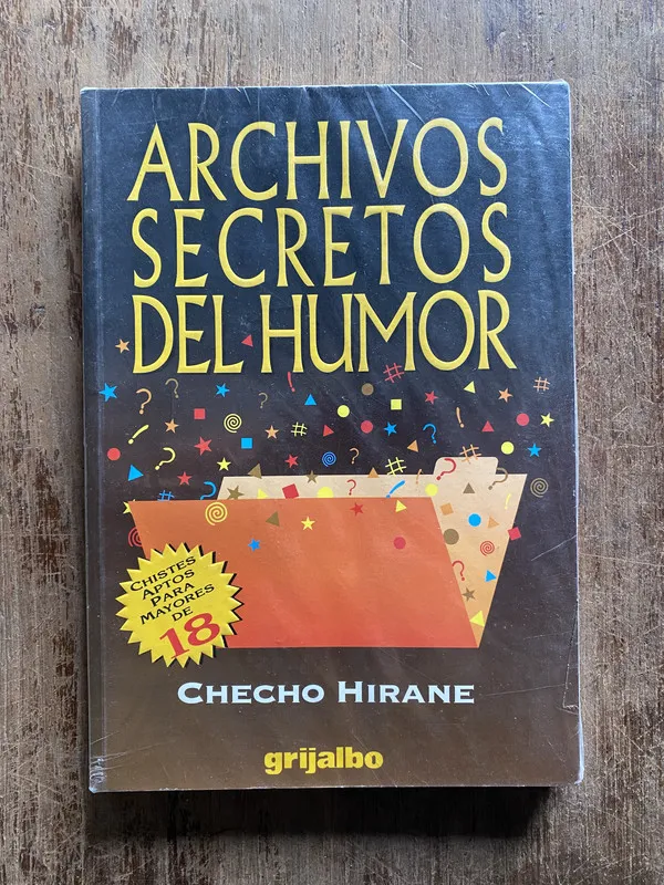 Tapa de Archivos Secretos del Humor - Hirane Checho (5f4)