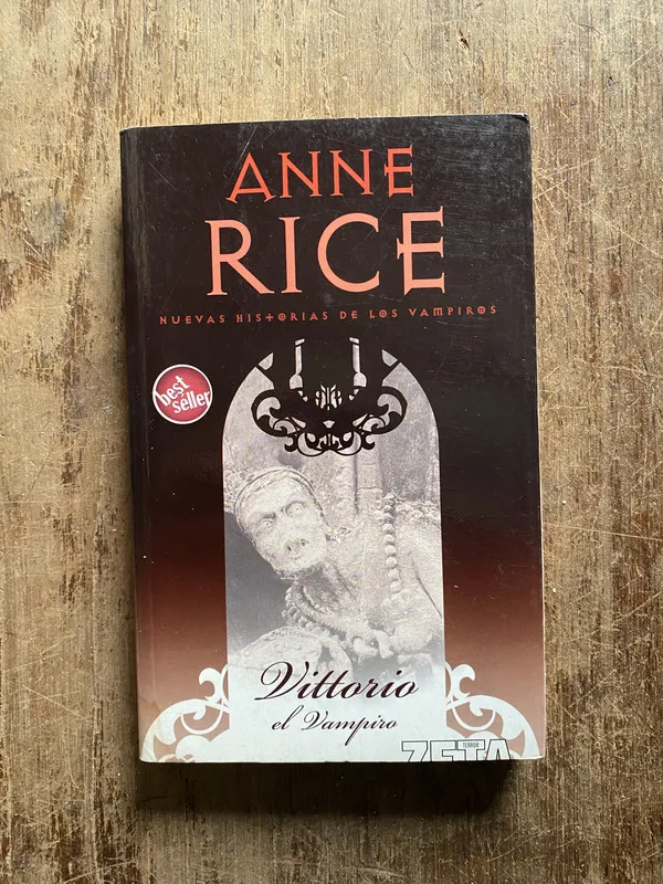 Tapa de Vittorio el Vampiro - Rice Anne (5f4)
