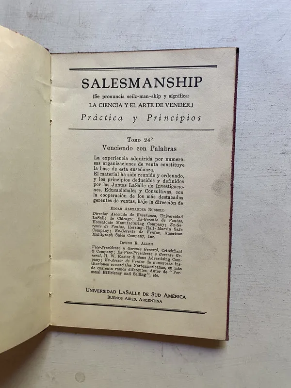 Salesmanship - Russell (4k7)