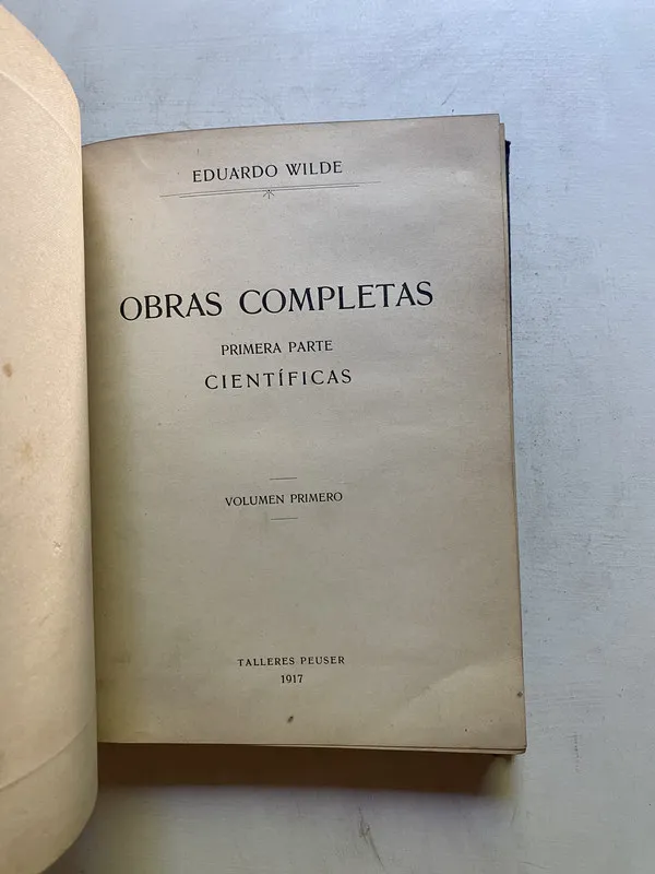 Obras Completas - Wilde, Eduardo (4k6)