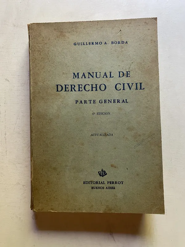 Manual de Derecho Civil - Borda, Guillermo A. (4k6)