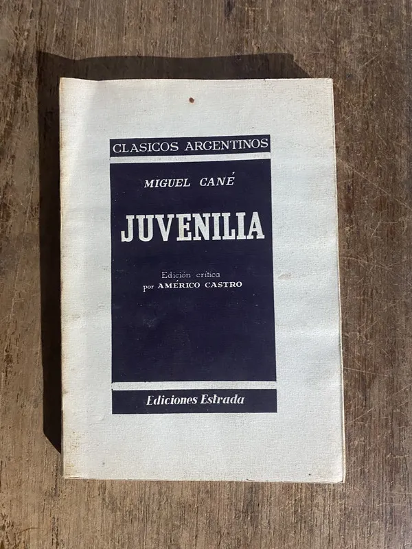 Tapa de Juvenilia - Cane, Miguel (5o1)