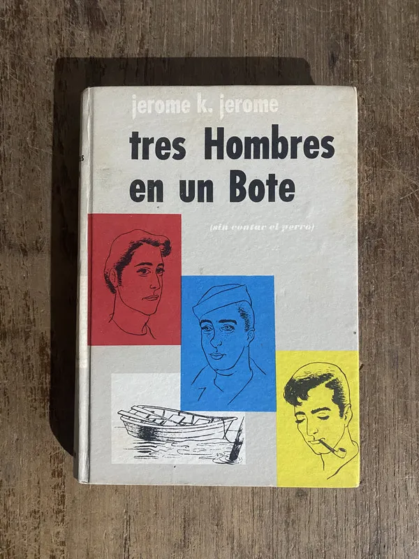 Tapa de Tres Hombres en un Bote - Jerome, Jerome K. (5o1)