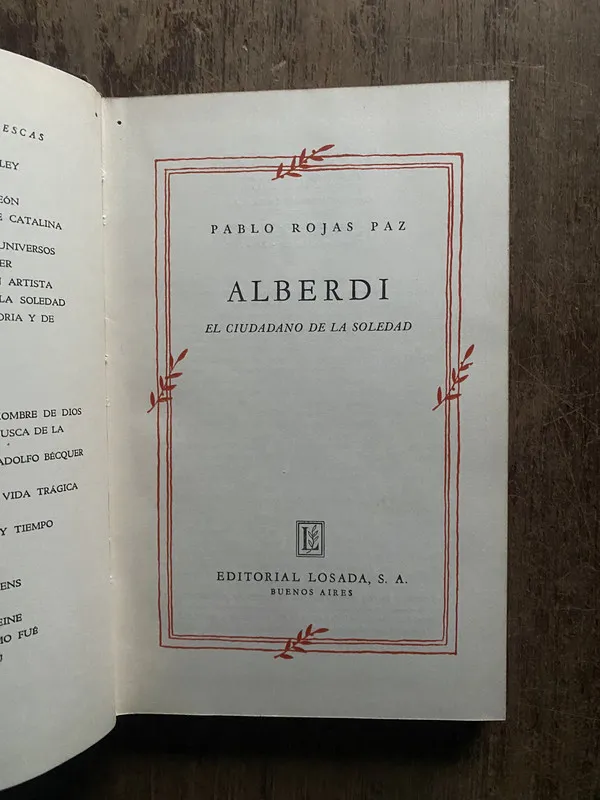 Alberdi - Rojas Paz, Pablo (5o7)