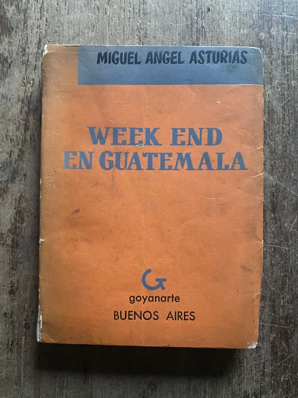 Tapa de Week End en Guatemala - Asturias, Miguel Angel (5o7)