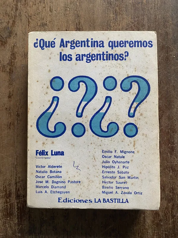 Que Argentina queremos los argentinos? - Luna, Felix (5o6)