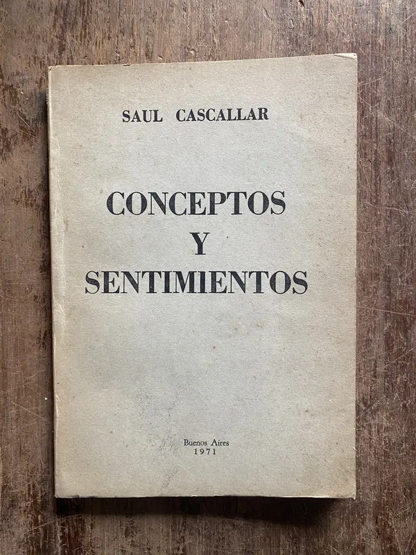 Conceptos y Sentimientos - Cascallar, Saul (5o6)