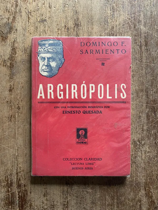 Tapa de Argiropolis - Sarmiento, Domingo F. (5o6)