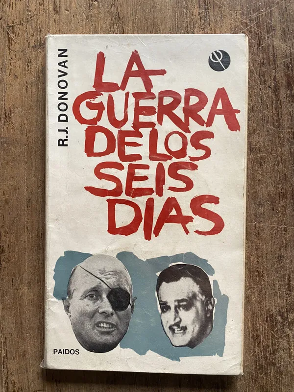 Tapa de La guerra de los seis dias - Donovan, R.J. (5o6)