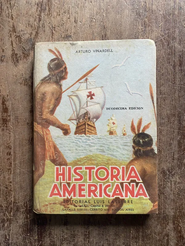 Tapa de Historia Americana - Vinardell, Arturo (5o5)