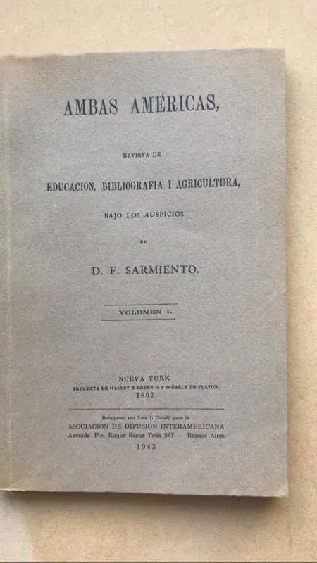 Ambas Americas, Revista De Educacion- Sarmiento (F5)
