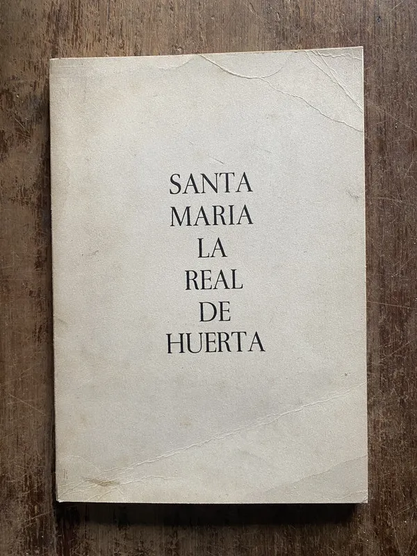 Tapa de Santa Maria La Real De Huerta - (5o4)