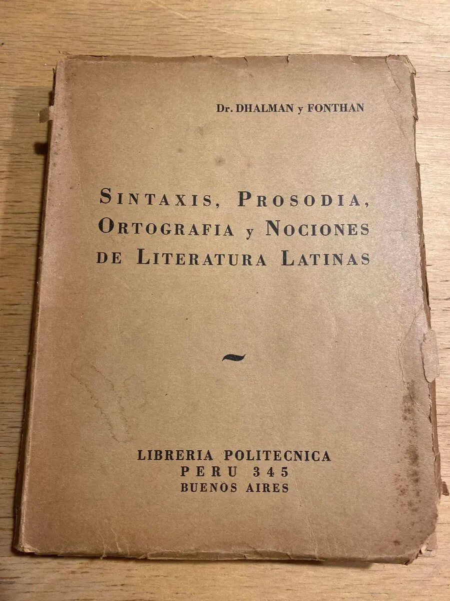 Sintaxis, Prosodia, Ortografia Y Noc- Dhalman Y Fonthan (u5)