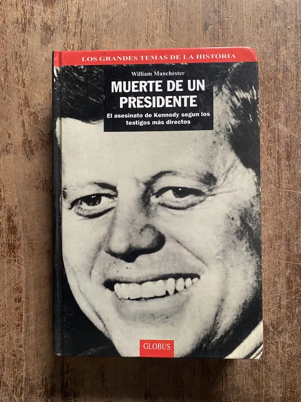 Tapa de Muerte de un presidente - Manchester, William (5o4)