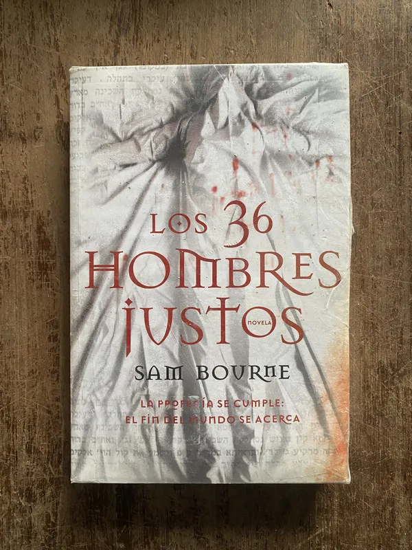 Tapa de Los 36 hombres justos - Bourne, Sam (5o4)