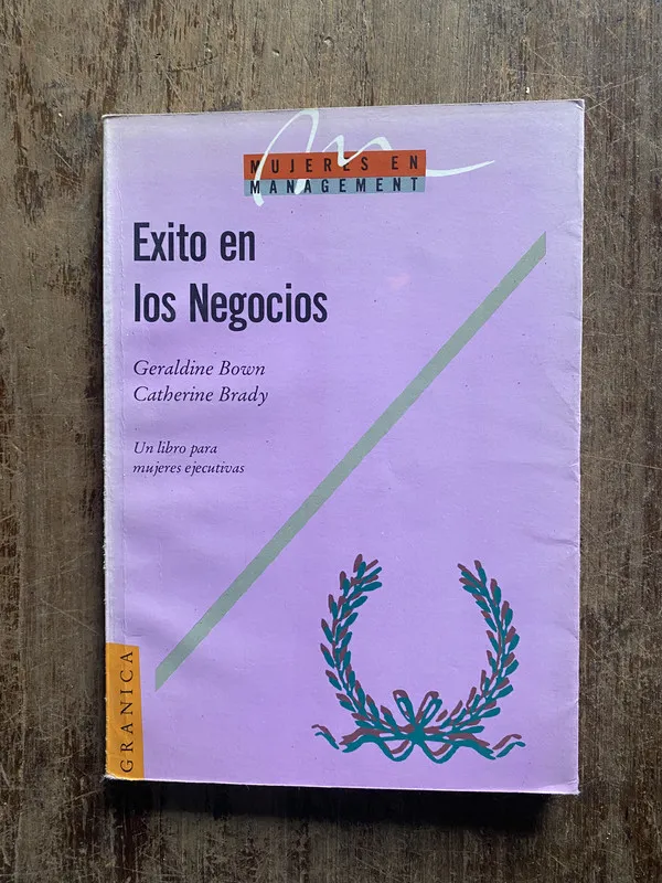Tapa de Exito en los Negocios - Bown (5o4)