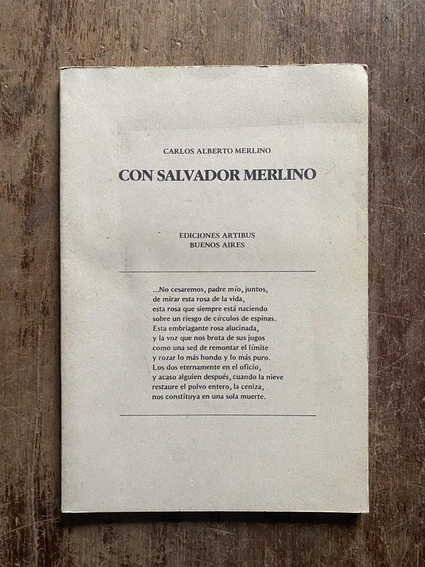 Con Salvador Merlino - Merlino, Carlos Alberto (5o4)