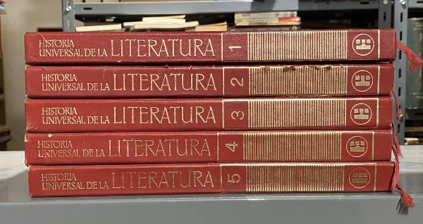 Tapa de Historia Universal de la Literatura - hyspamerica (3y0)