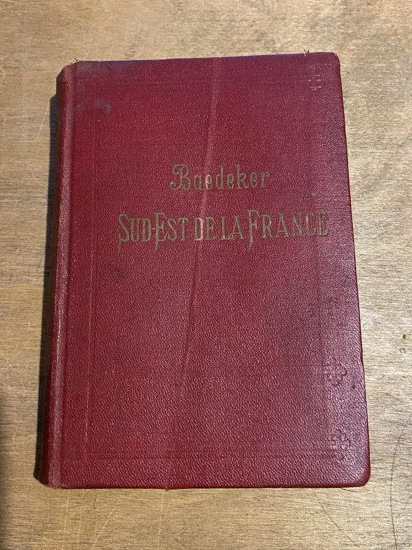 Tapa de Sud-Est de la France - Baedeker (3y1)