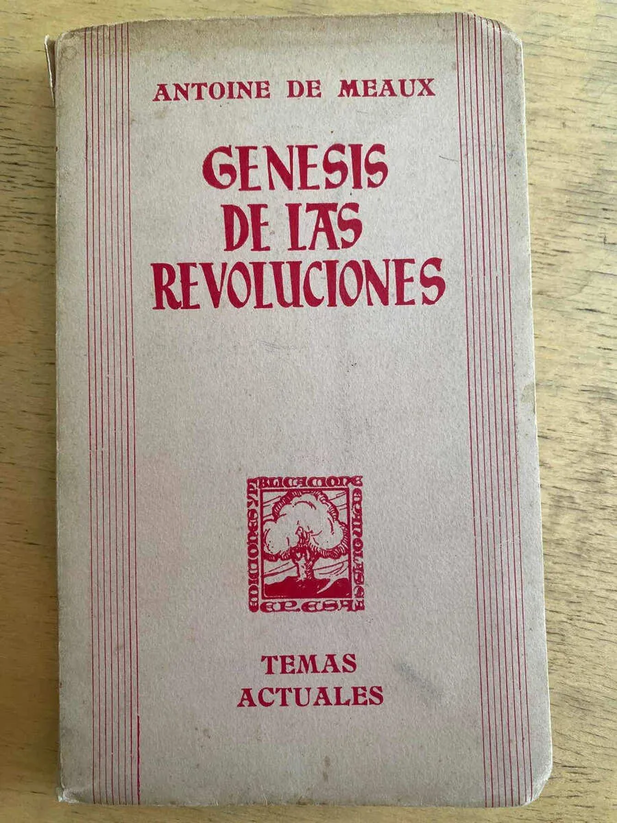 Genesis De Las Revoluciones - De Meaux, Antoine (g1)