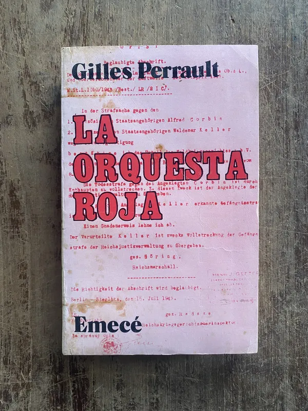 Tapa de La Orquesta Roja - Perrault, Gilles (5e1)
