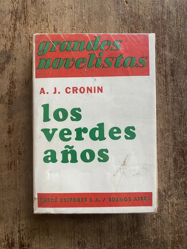 Tapa de Los verdes años - Cronin, A. J. (5e1)