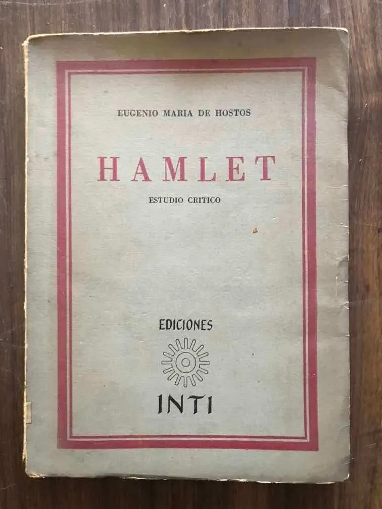 Hamlet. Estudios Criticos - De Hostos, Eugenio Maria (v4)