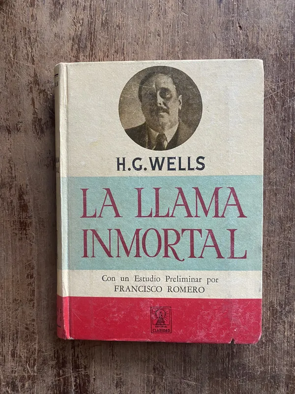 La llama inmortal - Wells, H.G. (5e3)
