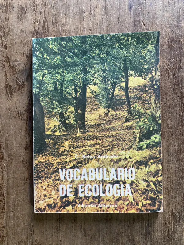 Vocabulario de Ecologia - Selva Andrade, C. (5e5)