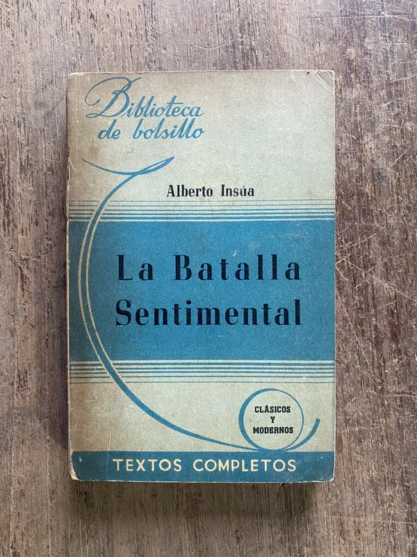 Tapa de La Batalla Sentimental - Insua, Alberto (5e6)
