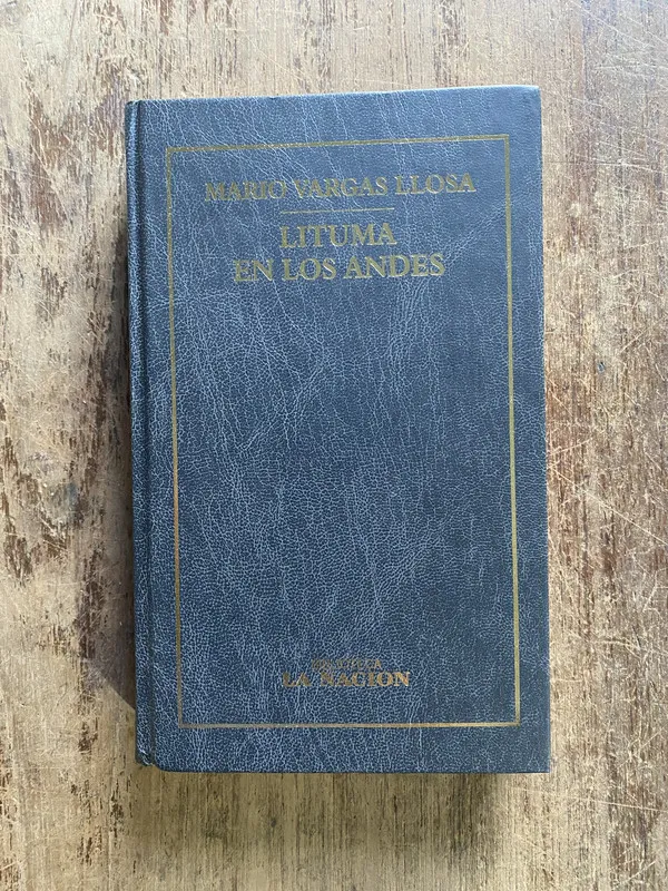Tapa de Lituma en los Andes - Vargas Llosa, Mario (5e6)