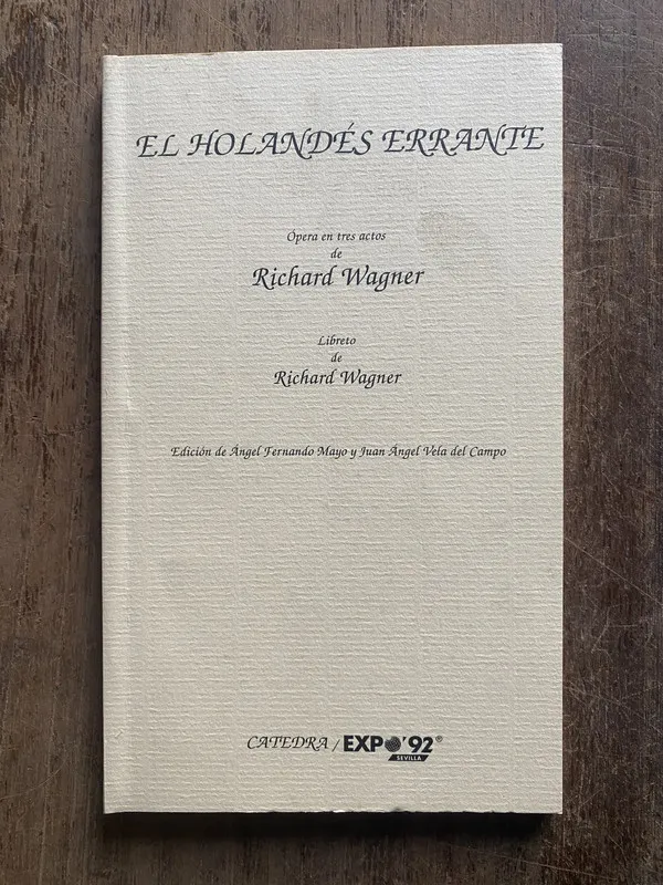 Tapa de El holandes errante - Wagner, Richard (5e6)