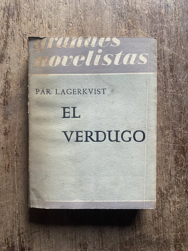 Tapa de El Verdugo - Lagerkvist, Par (5e6)