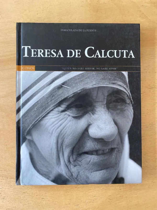 Tapa de Teresa De Calcuta - Inmaculadad De La Fuente- Iconos (s4)