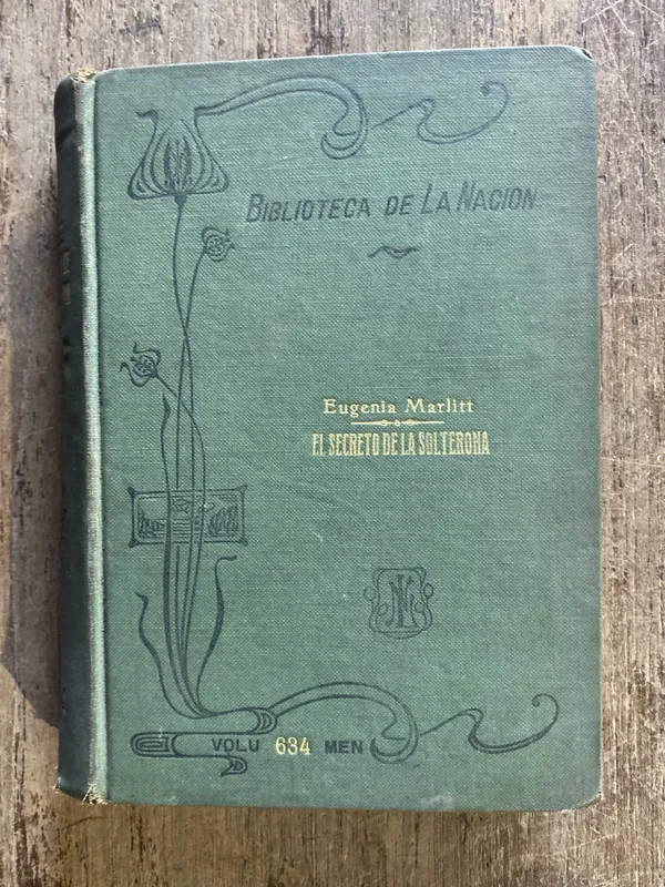 Tapa de El secreto de la solterona - Marlitt, Eugenia (4g2)