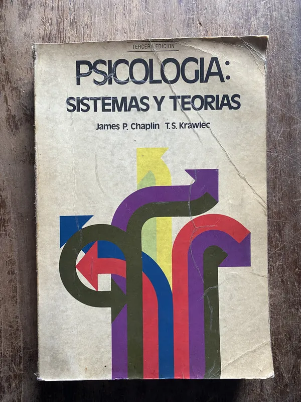 Psicologia: Sistemas y Teorias - Chaplin (5t1)