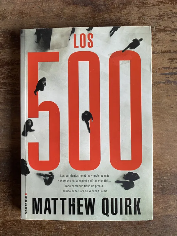 Tapa de Los 500 - Quirk Matthew (5t3)