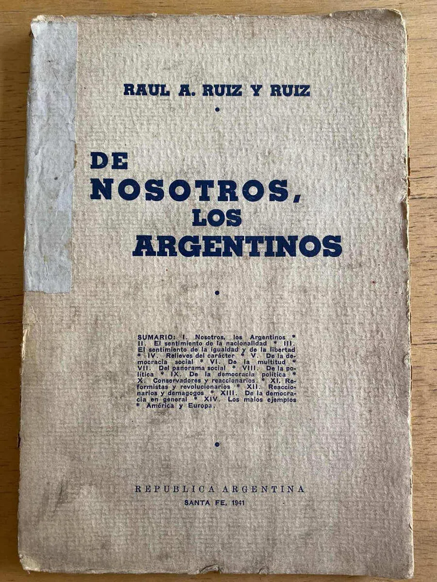 De Nosotros Los Argentinos - Ruiz Y Ruiz, Raul (g6)