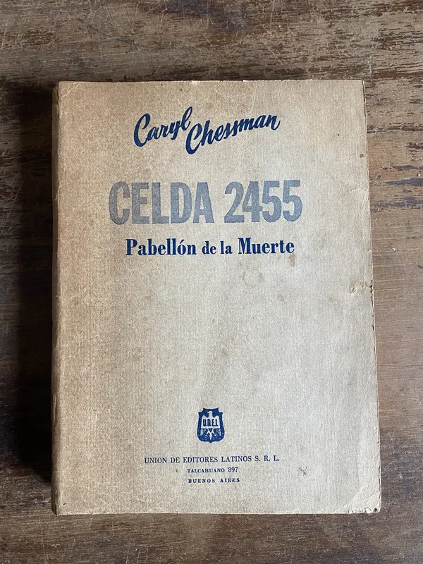 Tapa de Celda 2455 - Chessman Caryl (5t4)