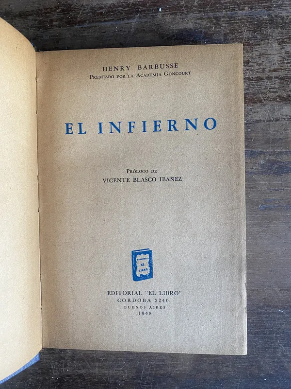 El Infierno - Barbusse Henry (5t6)