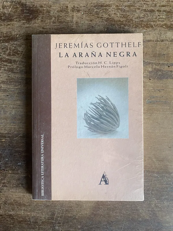 La araña negra - Gotthelf Jeremias (5t6)