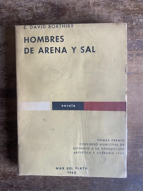 Tapa de Hombres de Arena y Sal - Borthiry E. David (5t6)