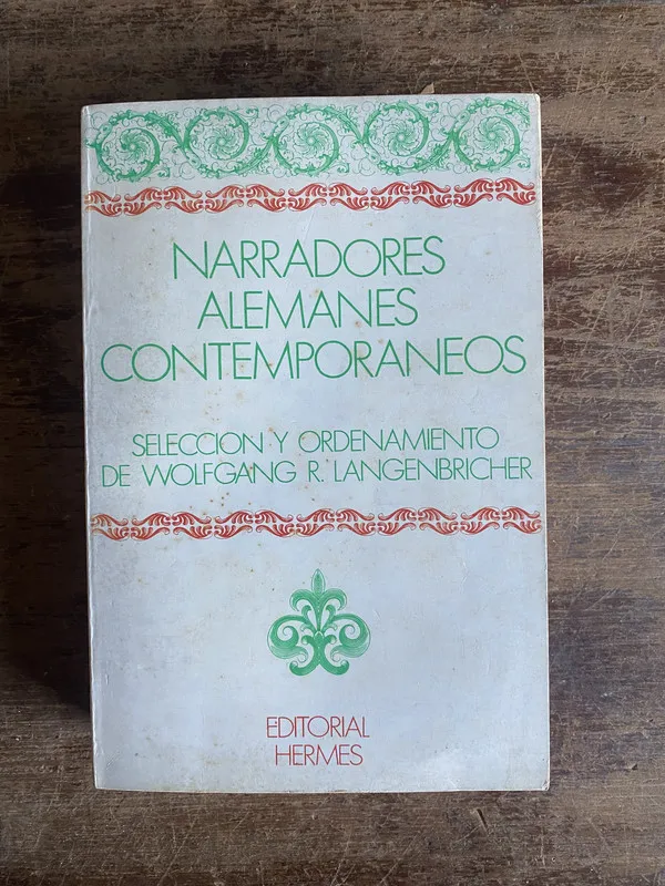Narradores Alemanes Contemporaneos - Langenbricher (5t7)