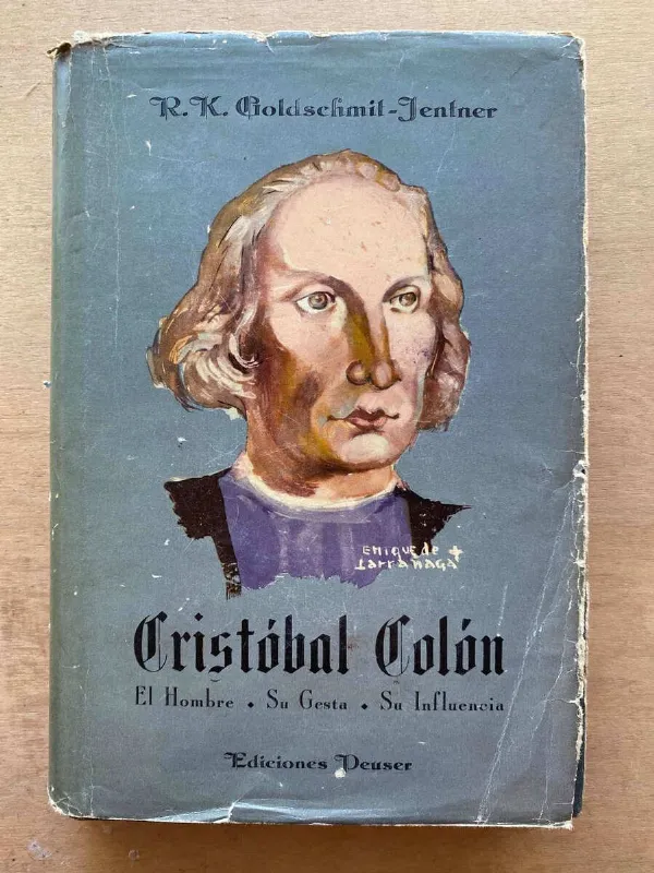 Tapa de Cristobal Colon - Goldschmit - Jentner (A3)