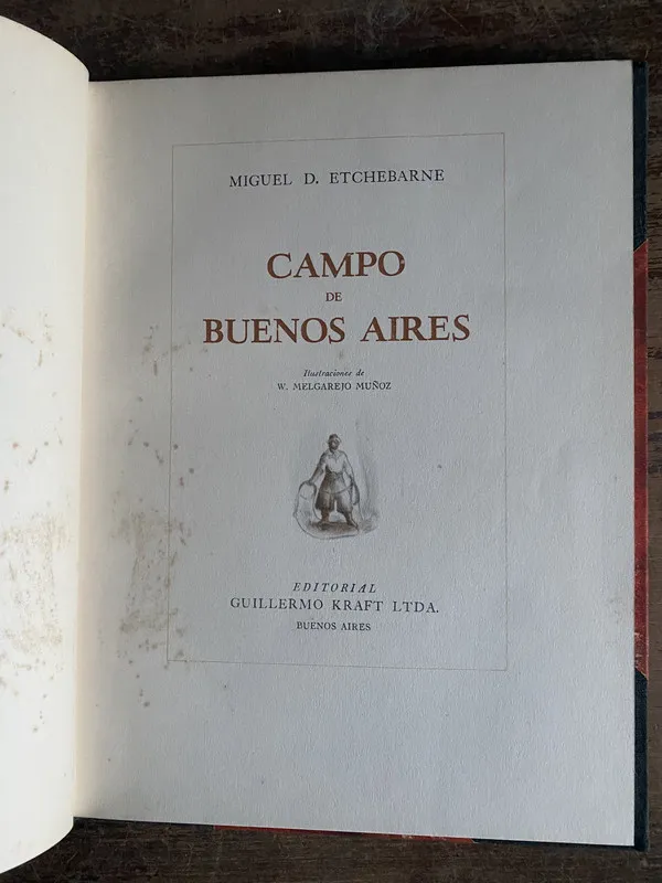 Tapa de Campo de Buenos Aires - Etchebarne Miguel D. (5n3)